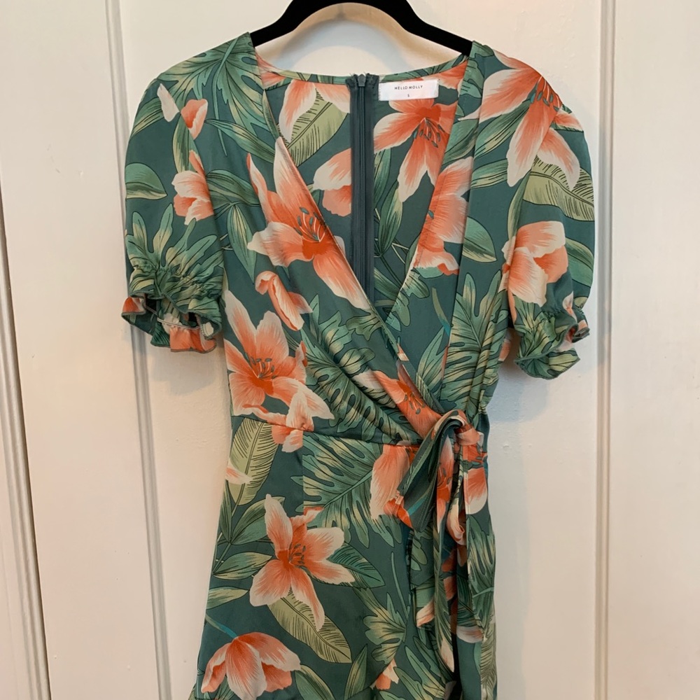 Hello Molly Tropical Floral Mini Dress